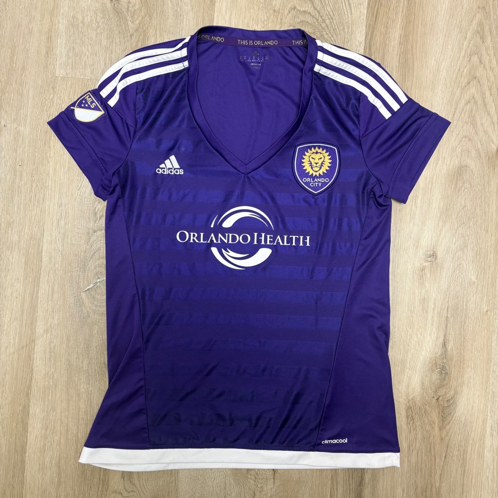Adidas Orlando City MLS Women's Soccer Jersey Size Medium